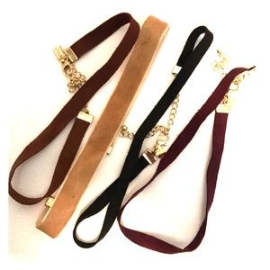 Choker necklaces